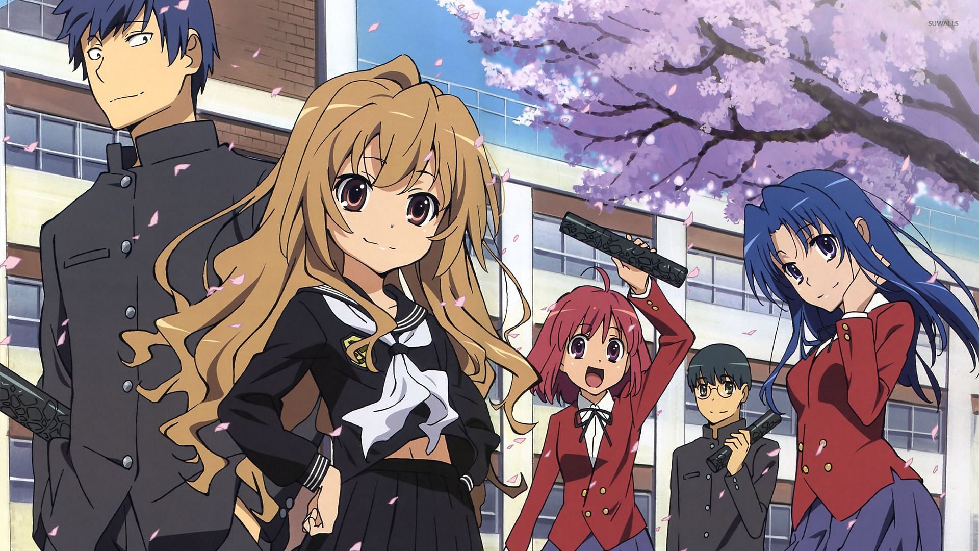 Toradora (Image via J.C. Staff)