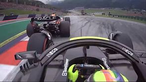 Watch: Max Verstappen blocks Lewis Hamilton on a fast lap during the 2023 F1 Austrian GP sprint shootout
