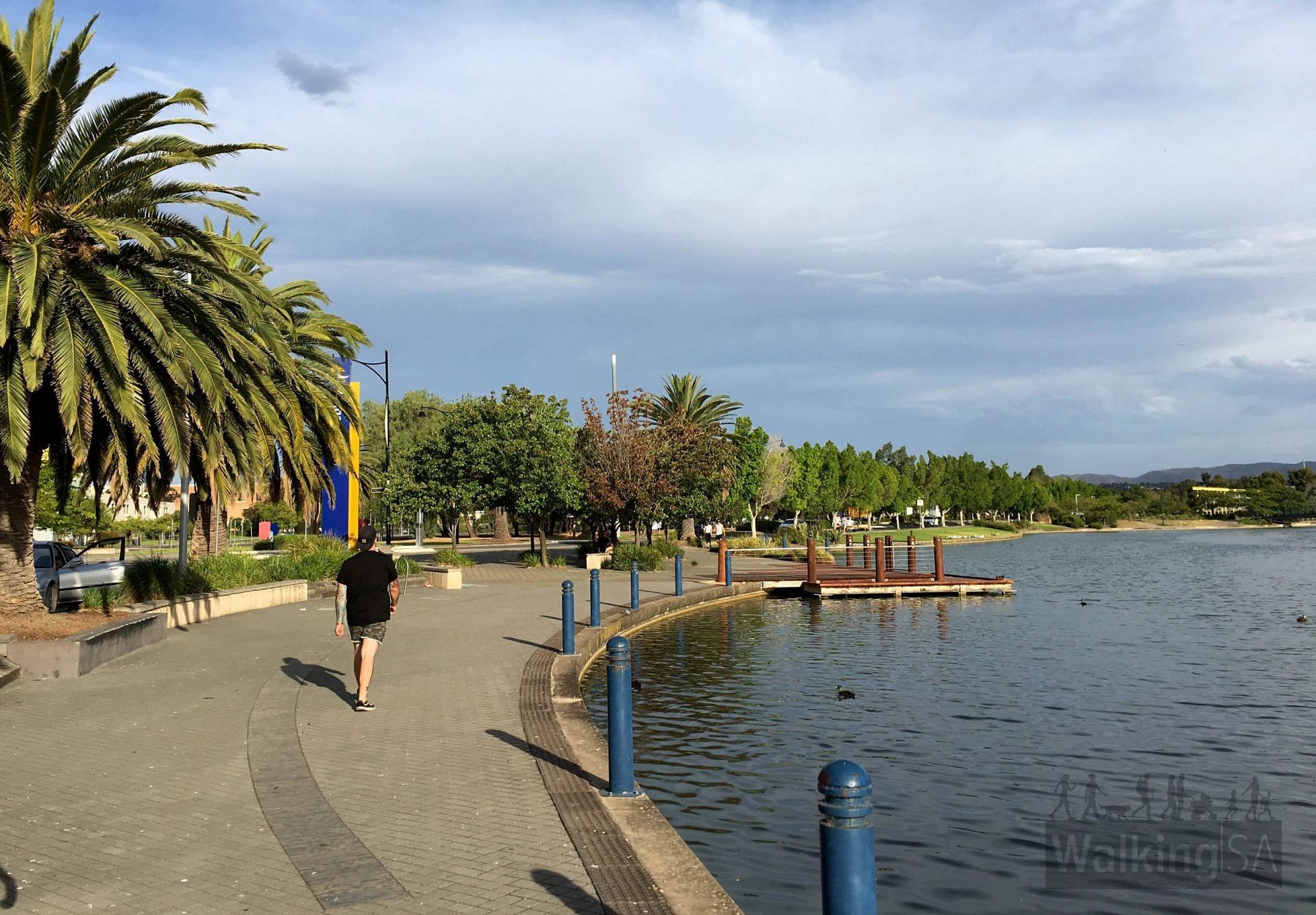 Mawson Lakes walking loop (Image via Walking SA)