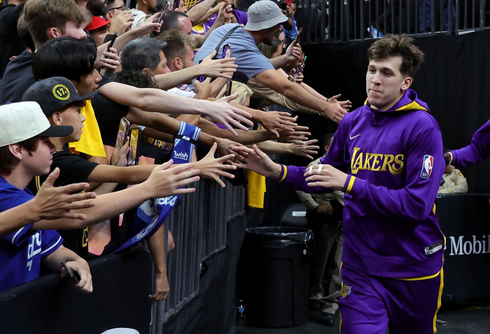 Austin Reaves of the LA Lakers