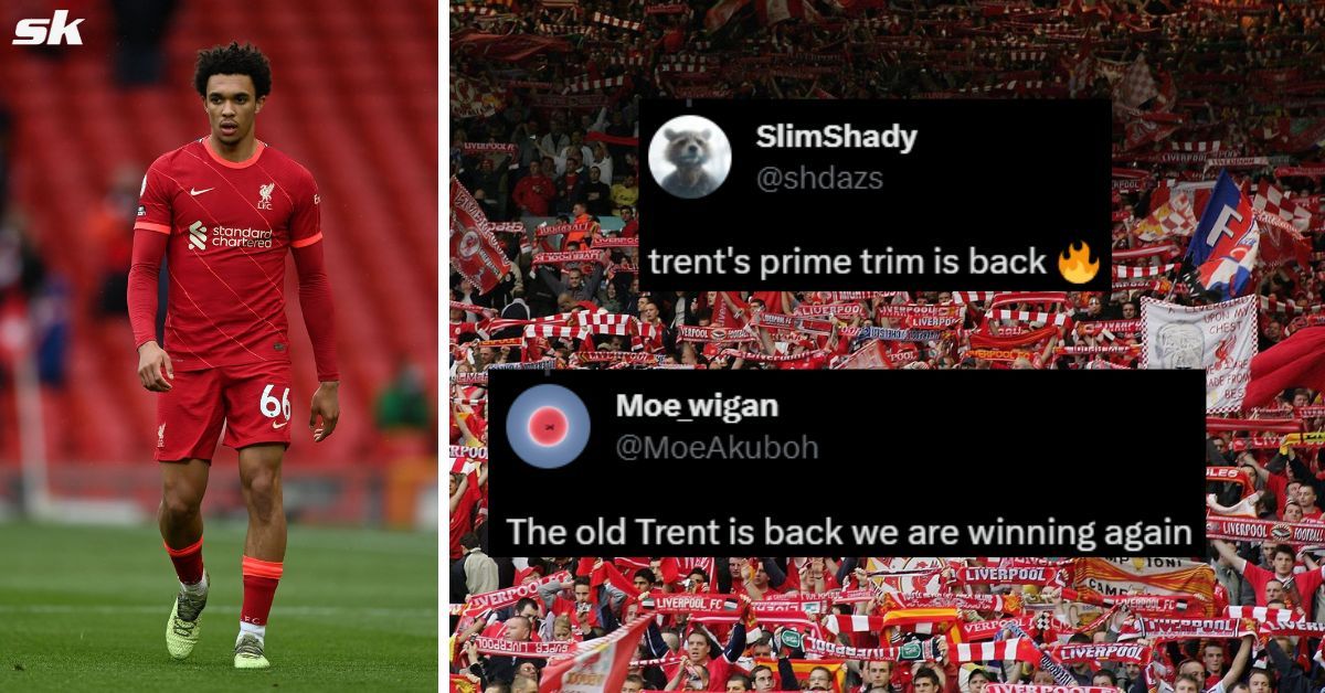 Liverpool fans reacted after Trent Alexander-Arnold showed off his new haircut 