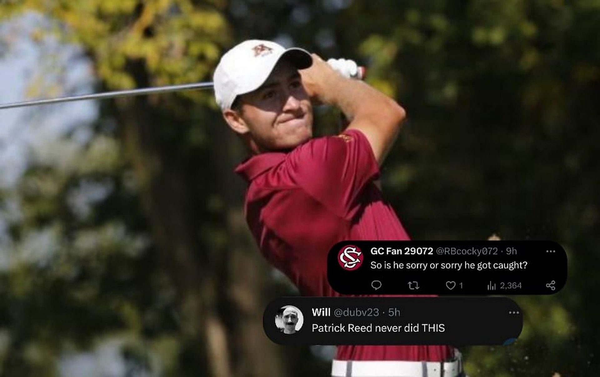 “Patrick Reed never did this” – Fans react as PGA Tour pro Justin ...