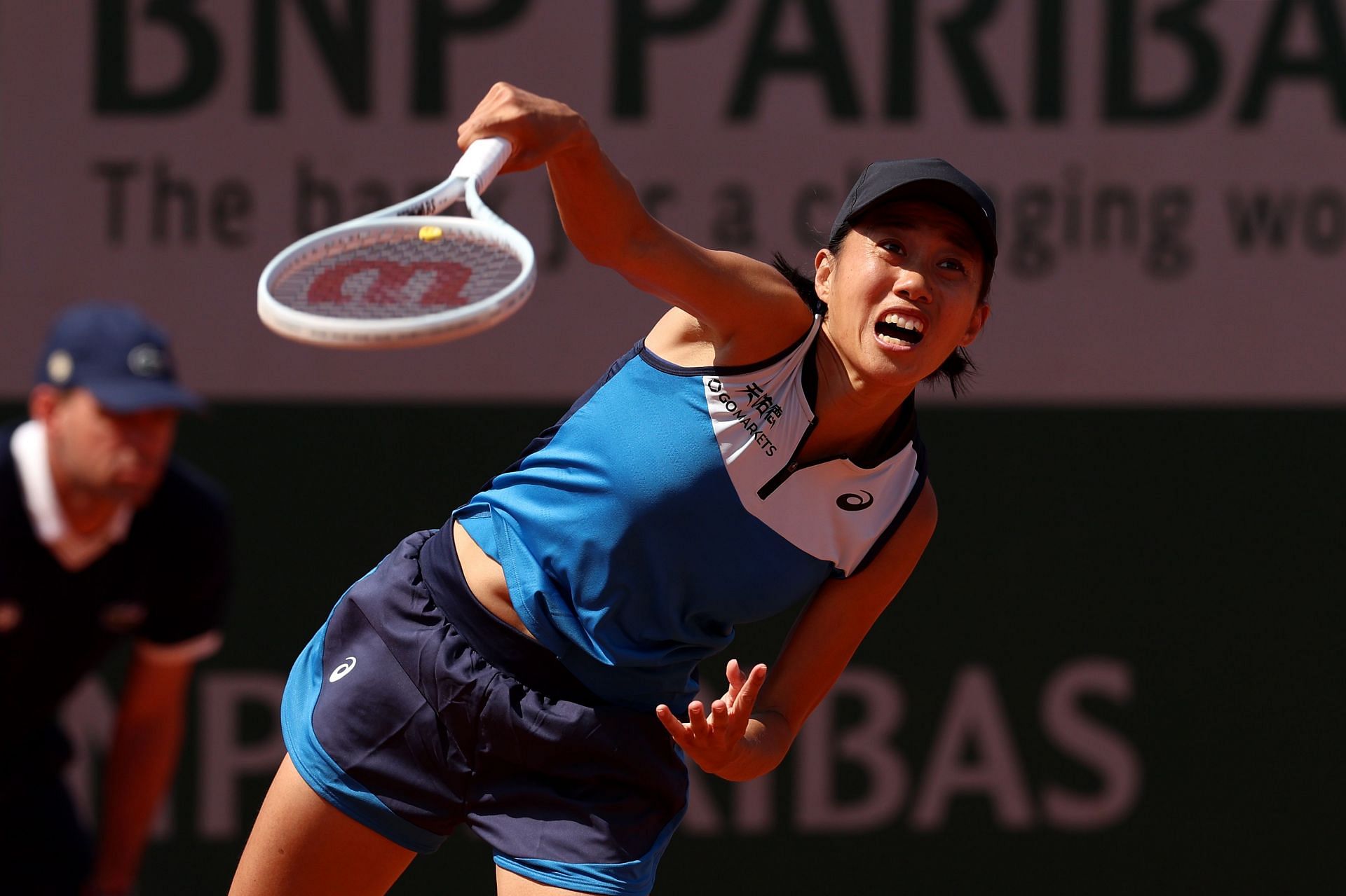 Zhang Shuai at the 2023 French Open