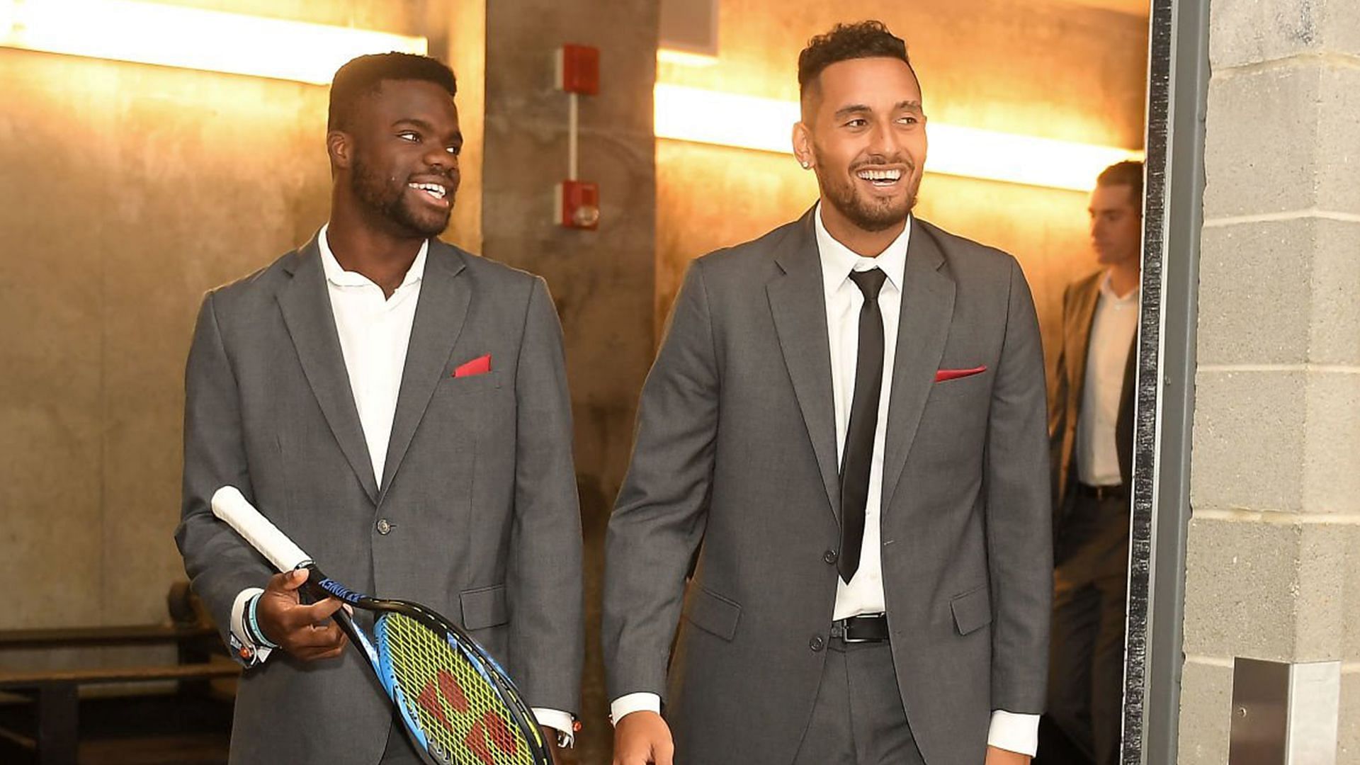 Frances Tiafoe and Nick Kyrgios in Chicago: 2018 Laver Cup