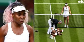 Venus Williams on Wimbledon exit: "I started perfectly; I was literally killing it, then I got killed by the grass"