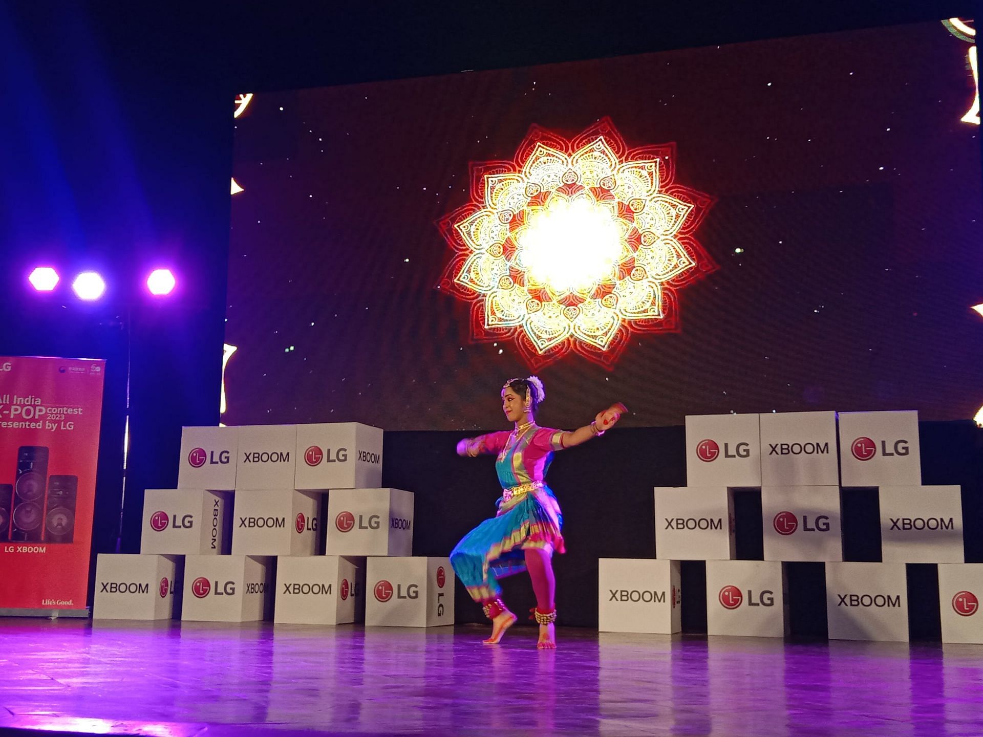 Smiti Iyer&#039;s opening performance at the Delhi K-pop Contest (Image via Sportskeeda)