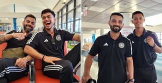 [In Pictures] Team India reach Dominica ahead of the 1st Test vs West Indies