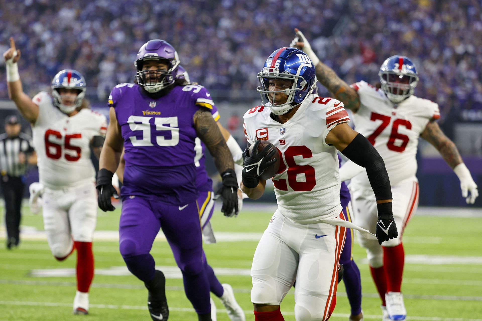 Giants 'open to everything,' including fielding trade calls on Saquon  Barkley, as NFL Combine kicks off – The Morning Call