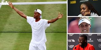 "We love daddy long legs" - When Sloane Stephens, Madison Keys & Frances Tiafoe poked fun at Wimbledon quarterfinalist Christopher Eubanks