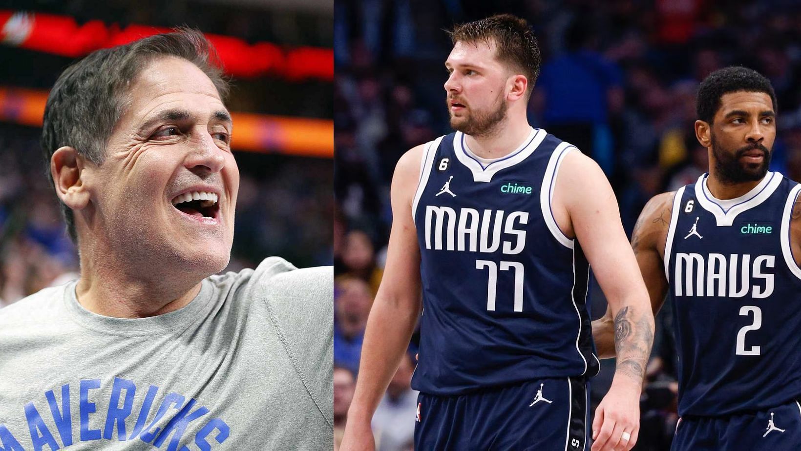 Even with the re-signing of Kyrie Irving, Mark Cuban is making it known that the Dallas Mavericks is Luka Doncic