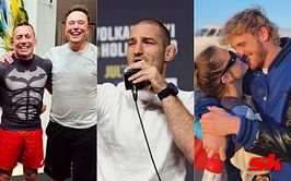 Elon Musk trains with Georges St-Pierre, Sean Strickland details 'non-consensual threesome,' Logan Paul gets engaged: MMA News Roundup