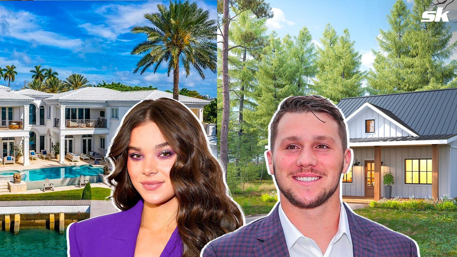 Josh Allen's $7,200,000 Dana Point house proximity to Hailee Steinfeld's LA  mansion has fans clowning Bills QB