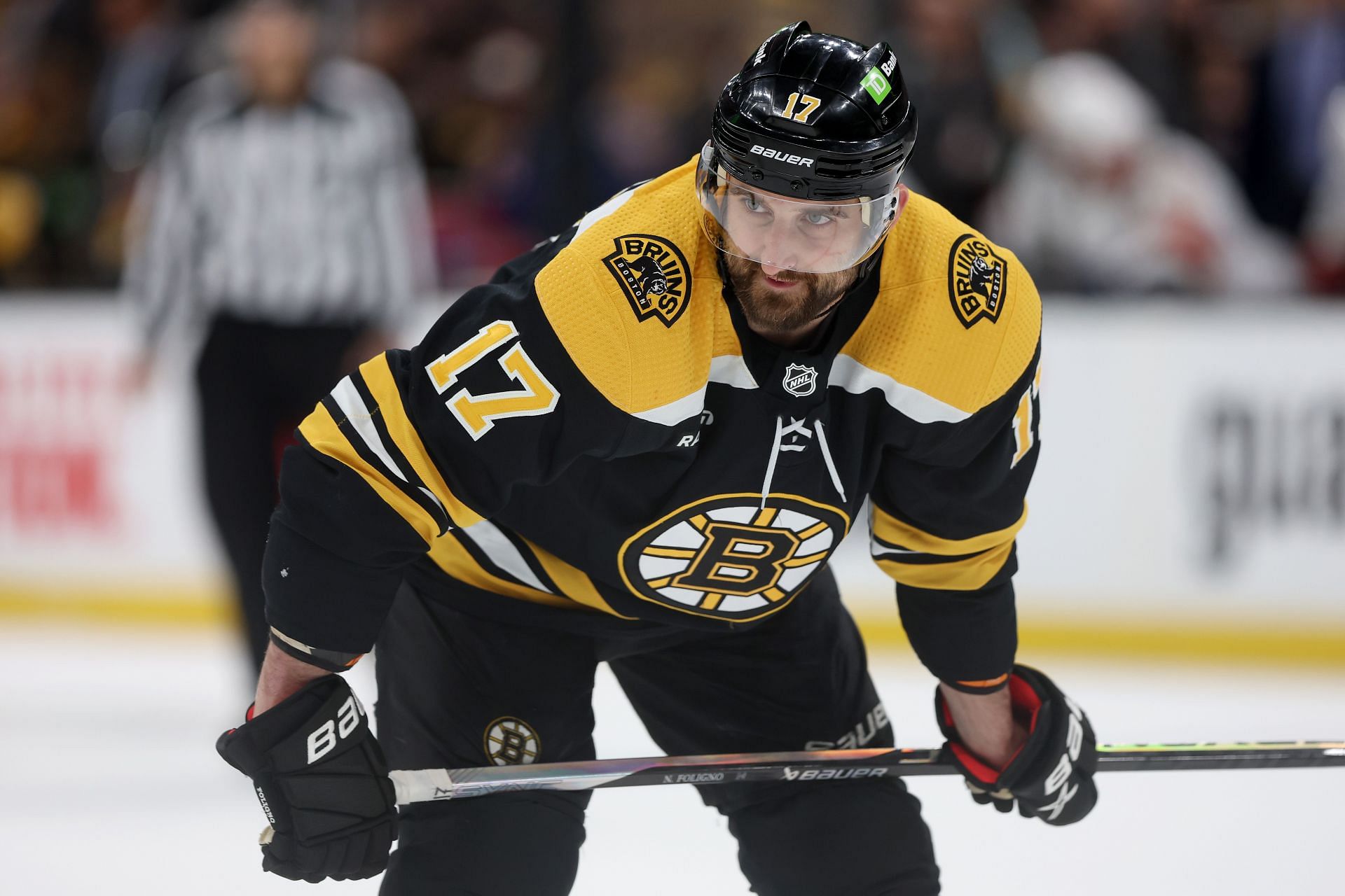 Let's get to Bruins hockey' — Nick Foligno had the right words for a  special moment - The Boston Globe