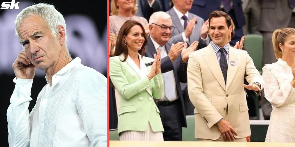 John McEnroe expressed his displeasure at some of Wimbledon