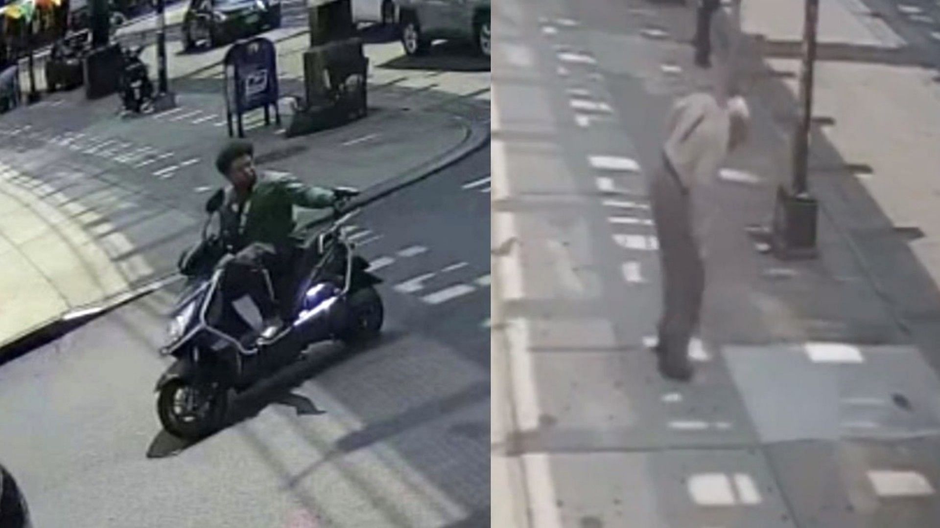 25-year-old NYC man on scooter fatally shoots 87-year-old pedestrian (Image via Crime in NYC/Twitter) 