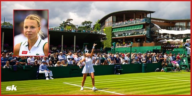 "I do hope to get a bigger court next time" - Anett Kontaveit on potential last match after winning Wimbledon opener