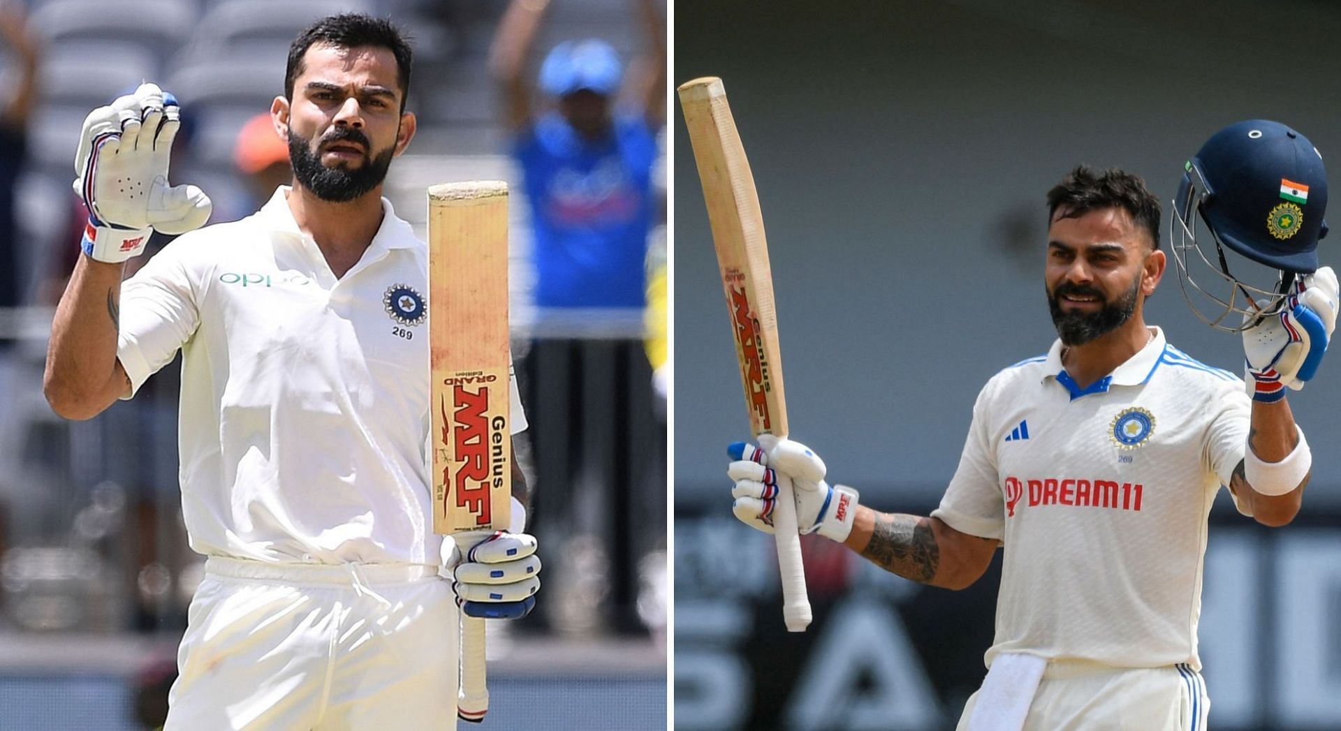 When was Virat Kohli’s last overseas hundred in Test cricket?