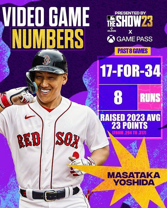 MLB on X: Masataka Yoshida had the perfect idol growing up in