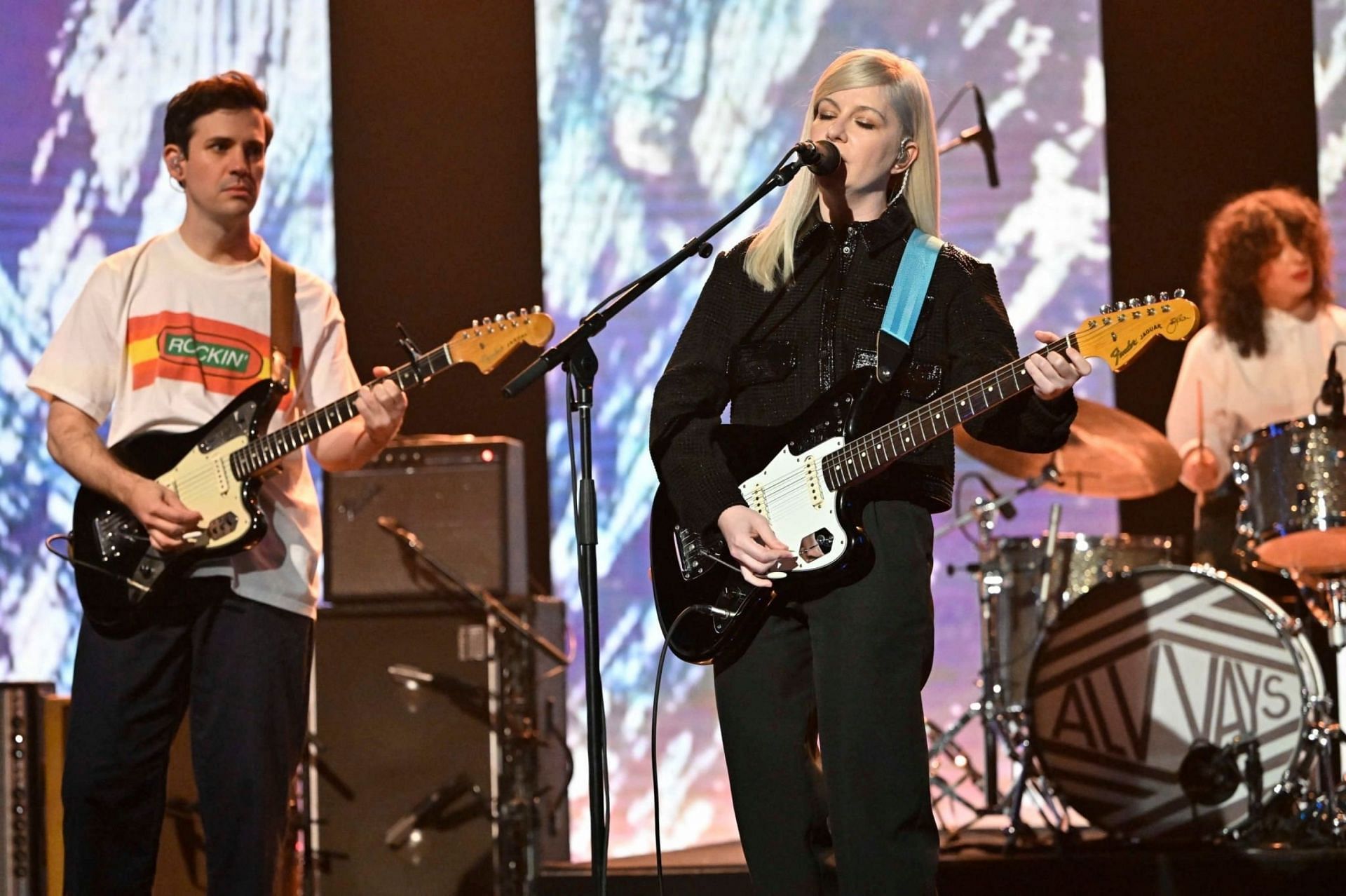 Alvvays, one of the nominees at Polaris Prize 2023, at The Tonight Show Starring Jimmy Fallon Episode 1774 on January 10, 2023 