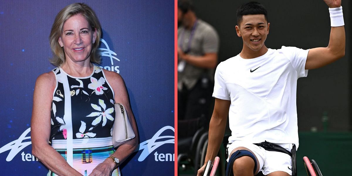 Chris Evert Tokito Oda Wimbledon 2023