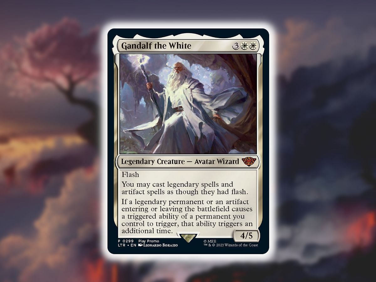 Gandalf the White in Magic: The Gathering (Image via Wizards of the Coast)