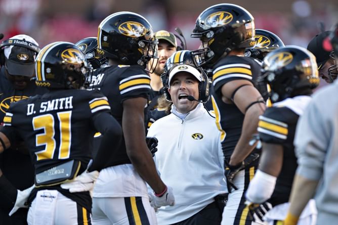 How much does Missouri head football coach make? Where HC Eli Drinkwitz went to college, pay for assistant coaches, and more