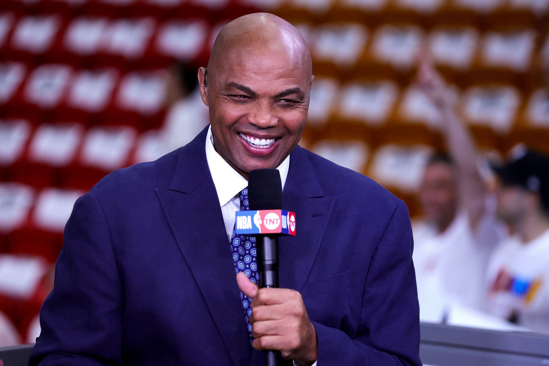 Charles Barkley at Boston Celtics v Miami Heat - Game Three