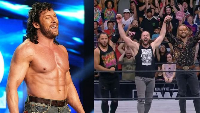 Kenny Omega announces blockbuster name as The Elite's mystery partner for AEW Blood and Guts