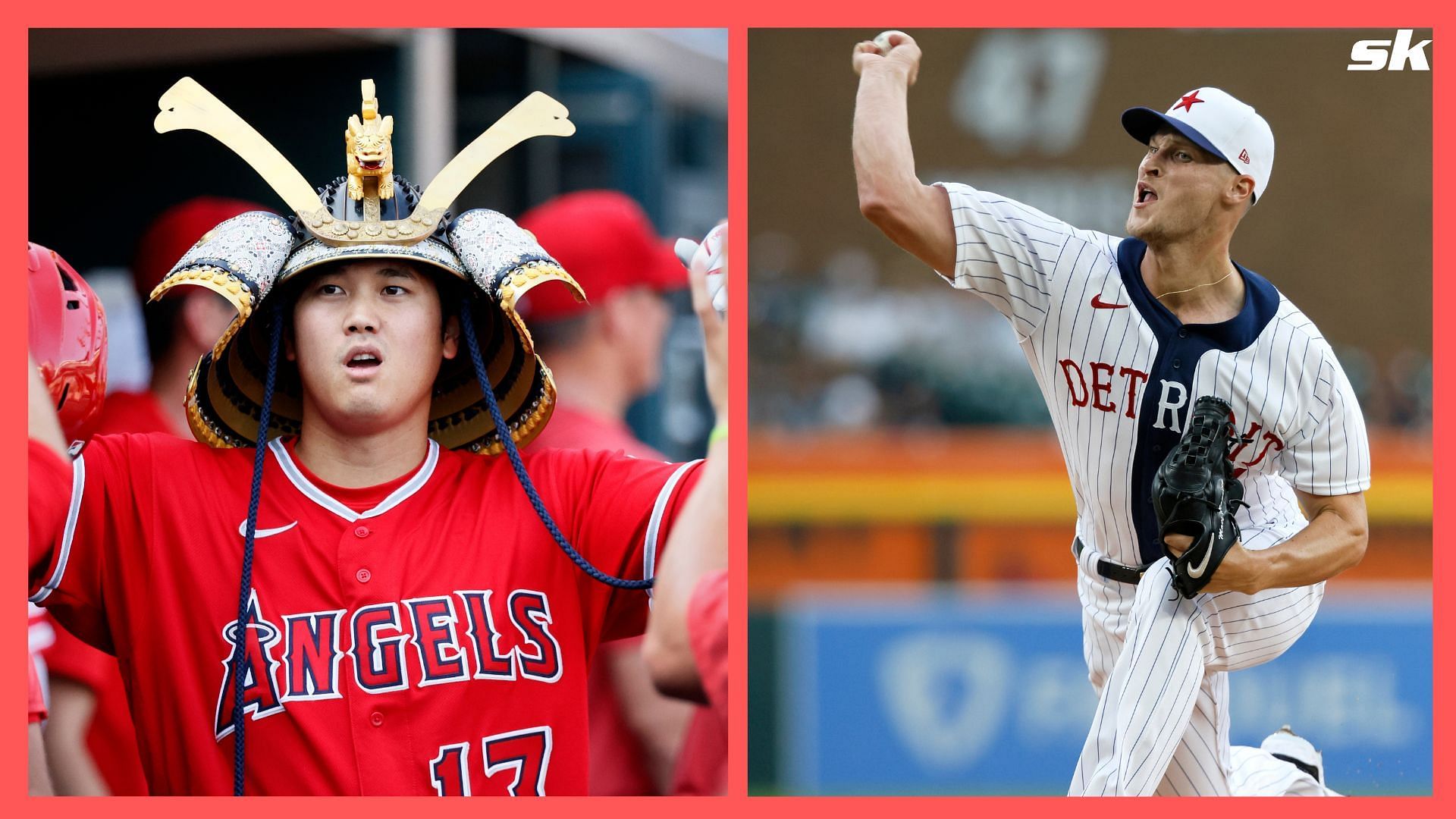 Angels ace Shohei Ohtani and Detroit Tiger