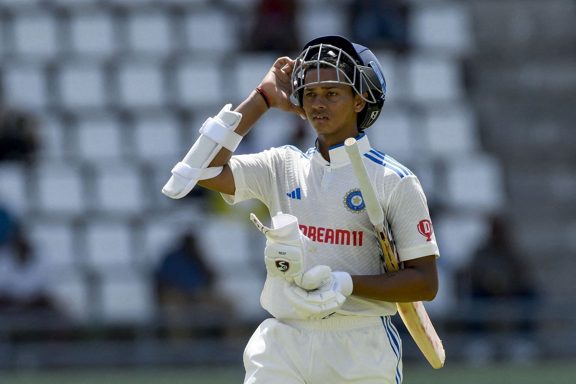 यशस्वी जायसवाल ने 57 रन बनाए (Photo - BCCI)