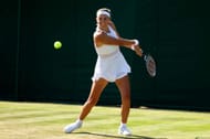 Victoria Azarenka at the 2023 Wimbledon Championships.