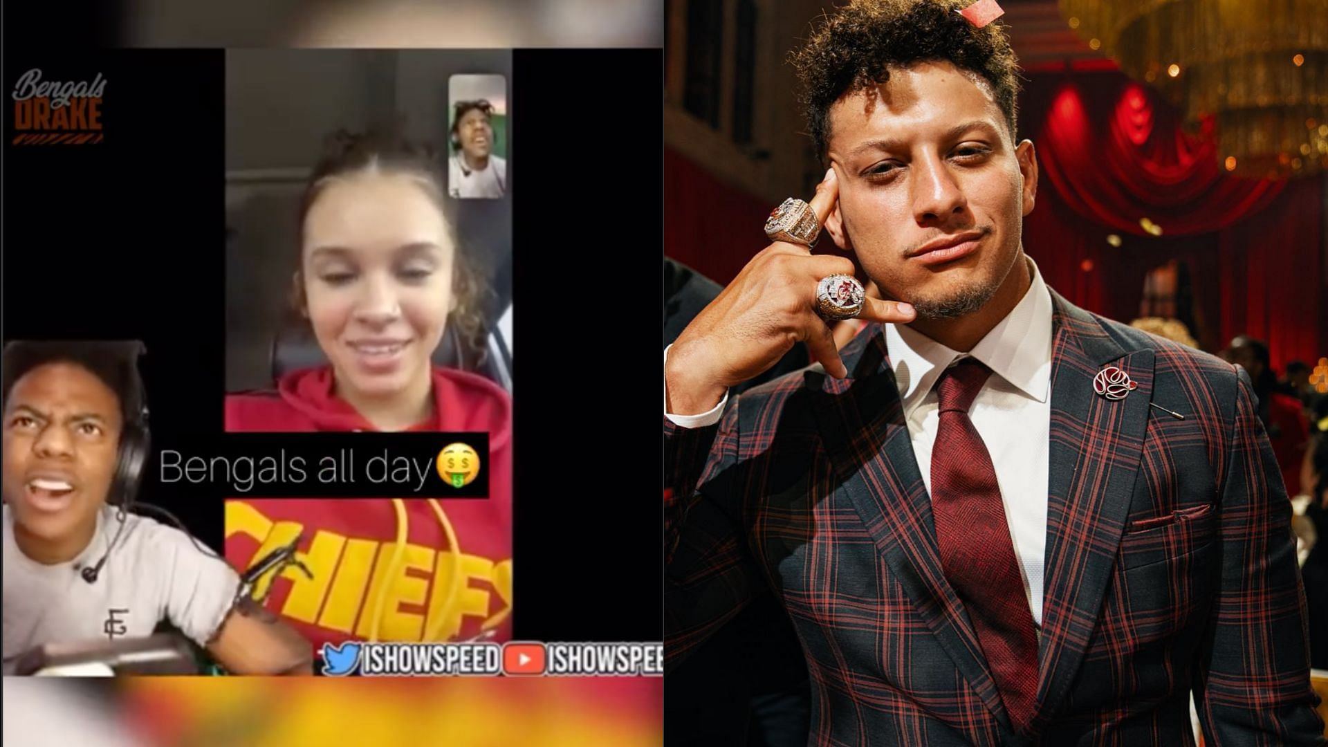 YouTube star Speed makes his allegiance known after insulting Patrick Mahomes and the Chiefs