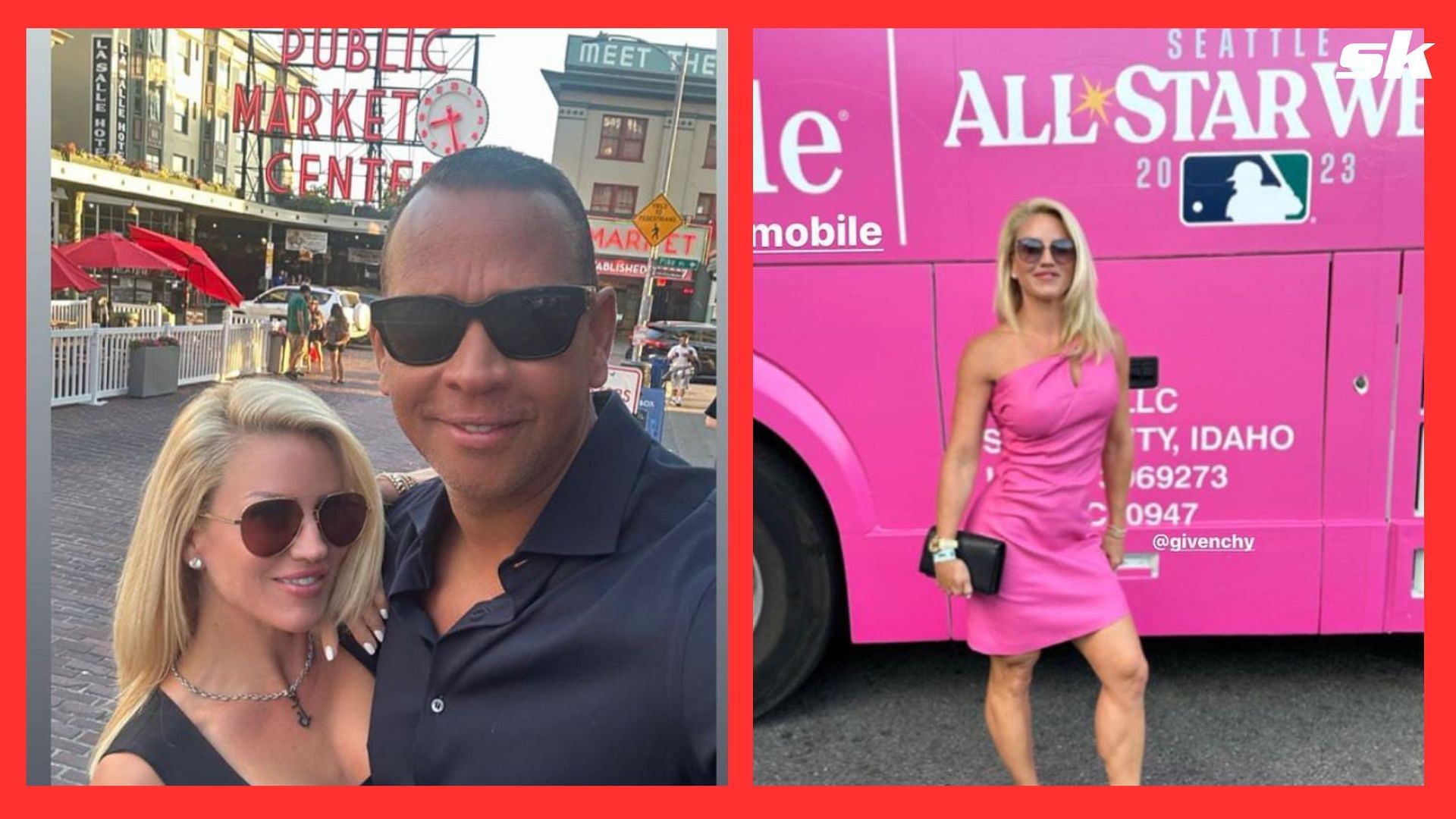 Alex Rodriguez with his girlfriend Jaclyn Cordeiro