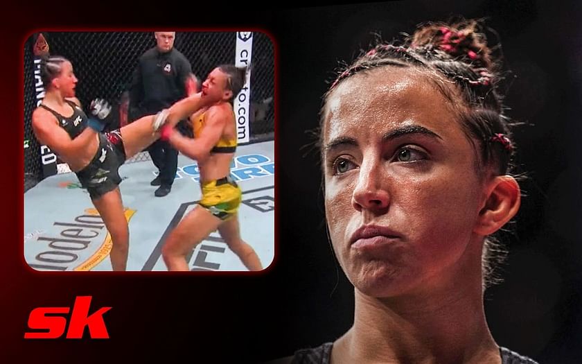 Watch Maycee Barber Posts Footage Of Training Exact Killer Shots That Finished Amanda Ribas In