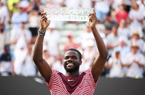 Tiafoe at the 2023 BOSS Open.