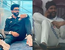"Waiting for you"- Ravindra Jadeja poses for a trendy click ahead of India vs West Indies ODI series