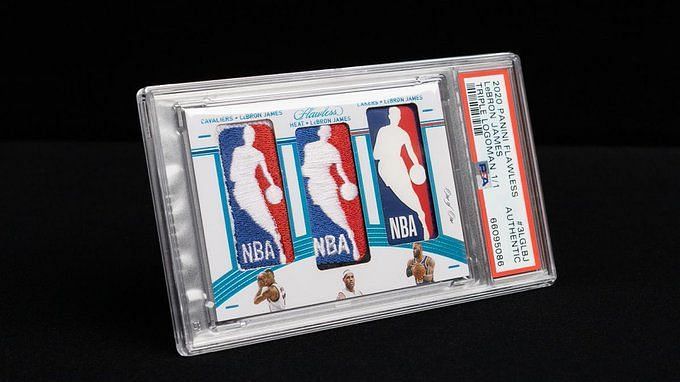 LeBron James 'Triple Logoman' card sells for $2.4M