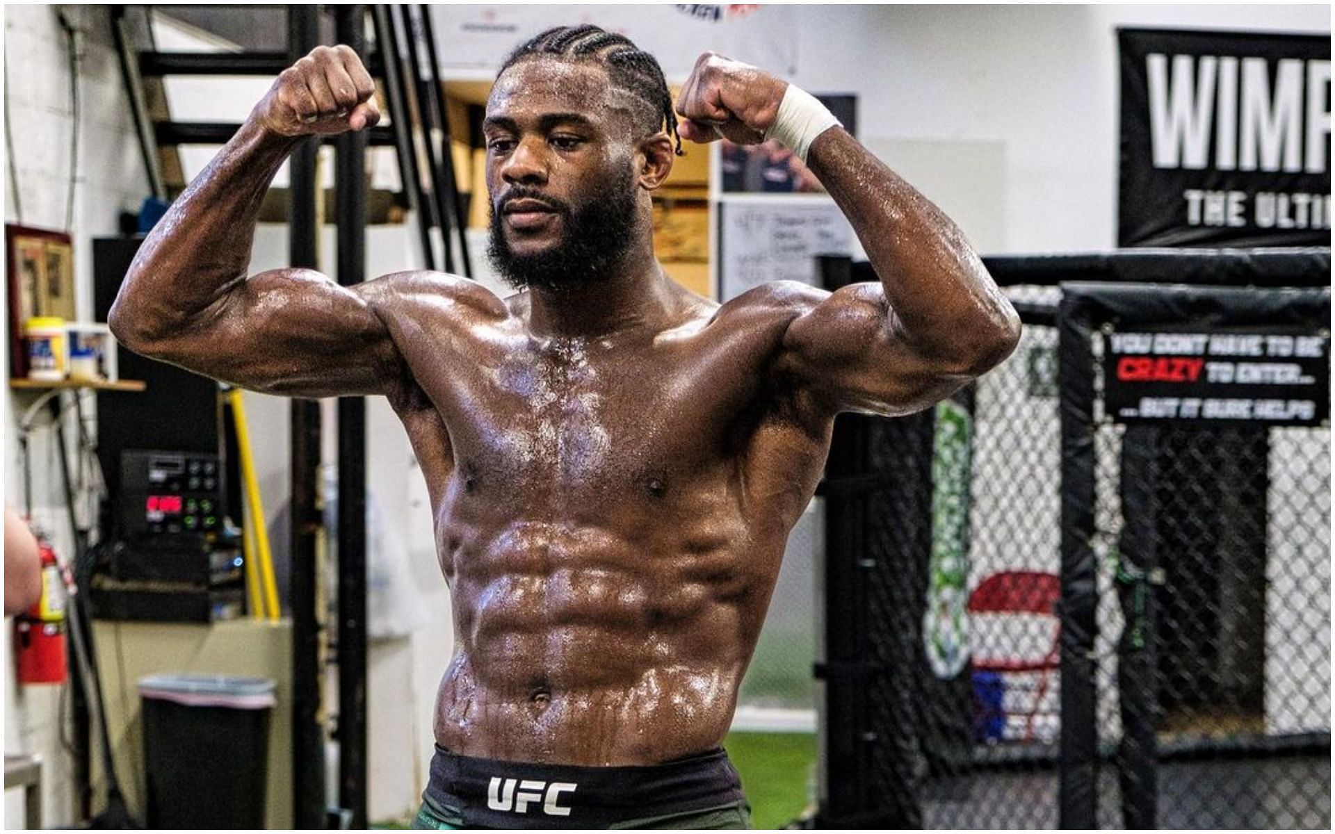 UFC bantamweight champion Aljamain Sterling