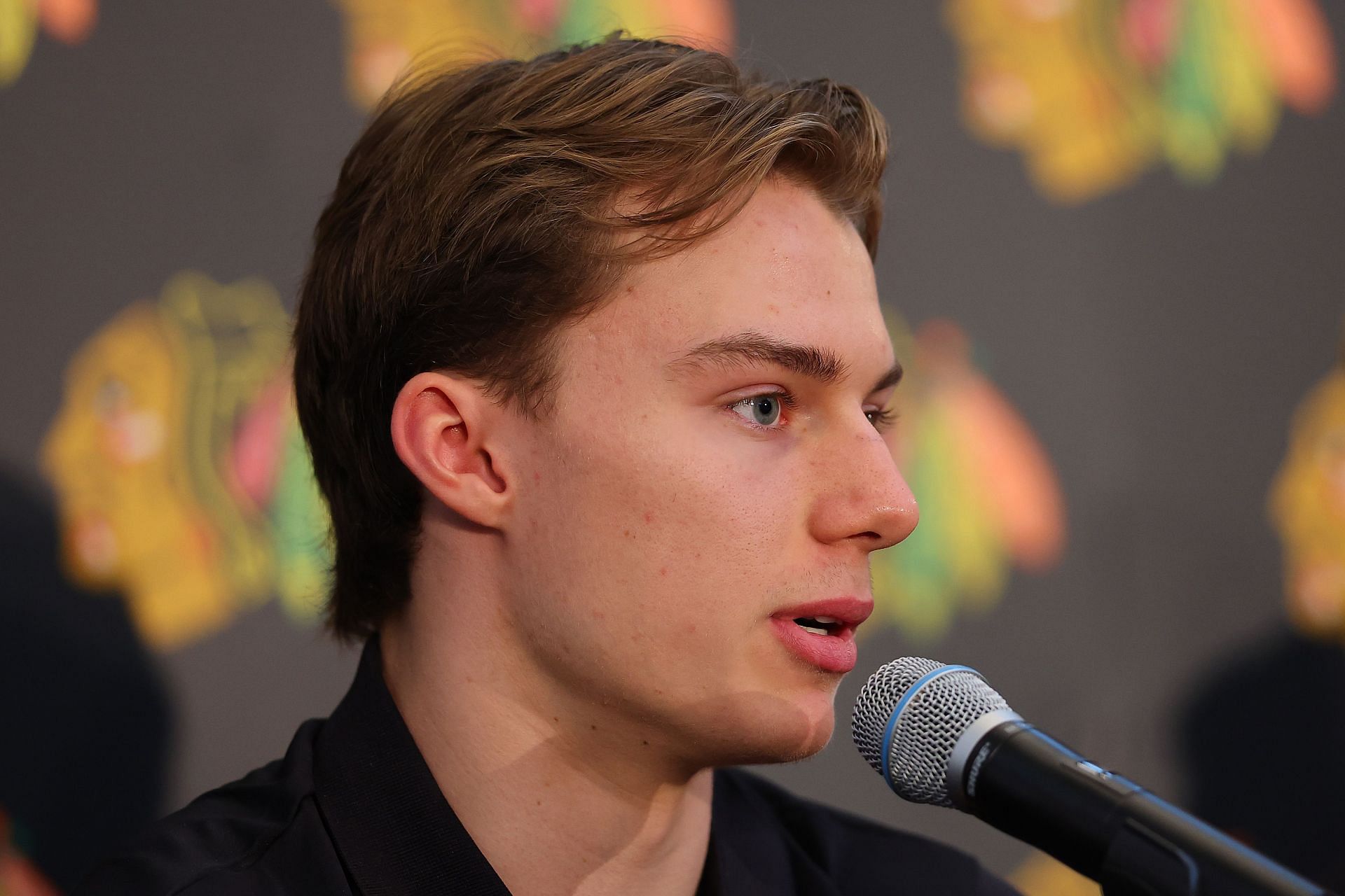 Blackhawks Talk on X: Connor Bedard Welcome to Chicago