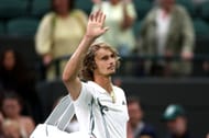 Alexander Zverev at Wimbledon 2023