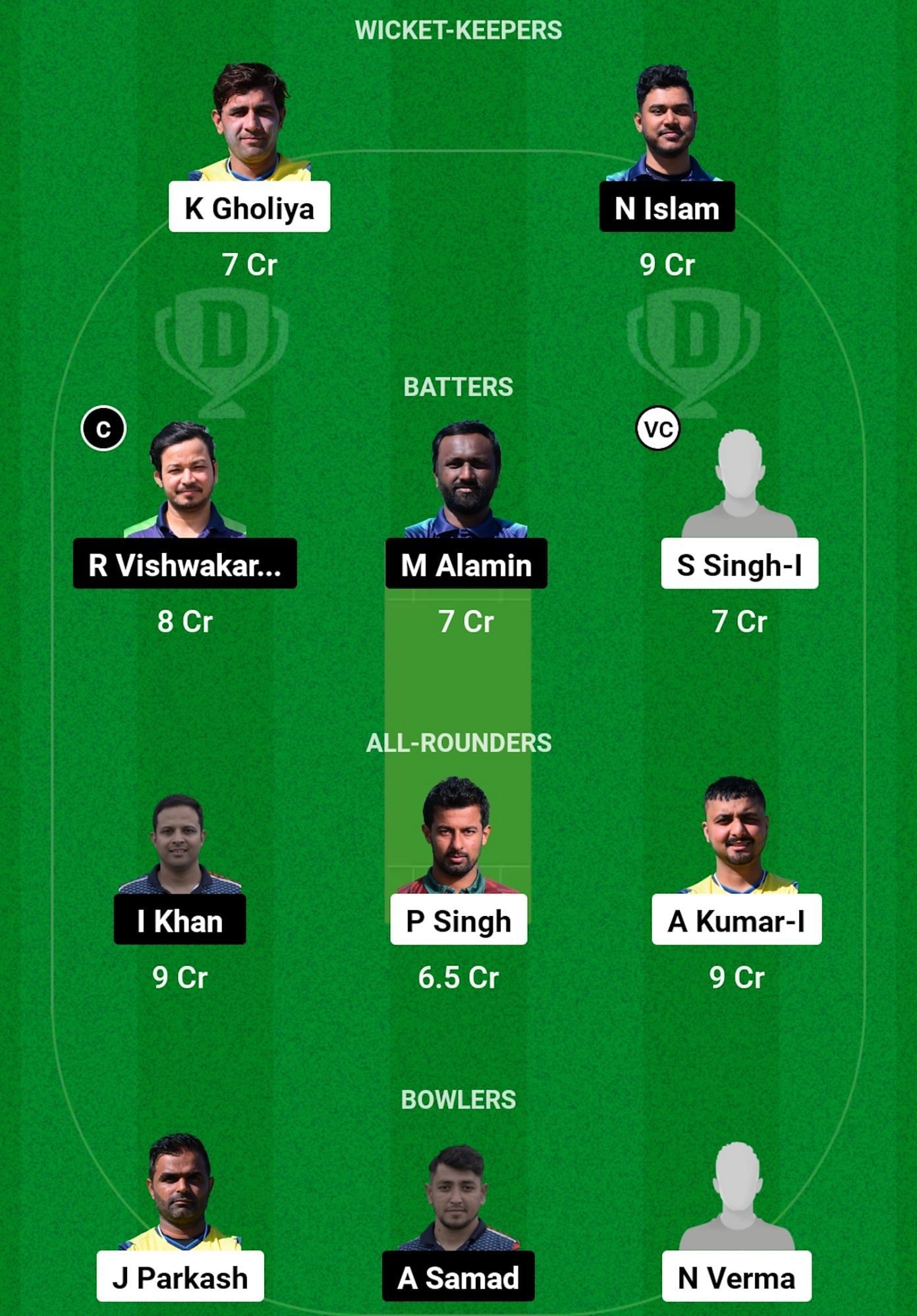 GAM vs FRD Dream11 Prediction, Match 7, Grand League Team