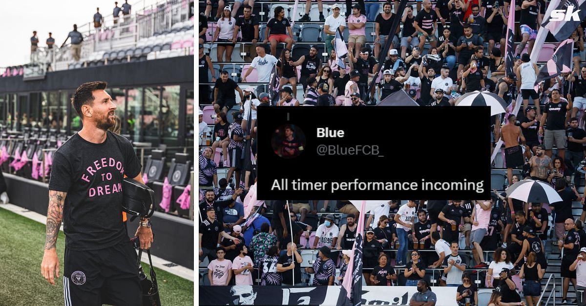 Fans react as Lionel Messi captains Inter Miami in his first start for club against Atlanta