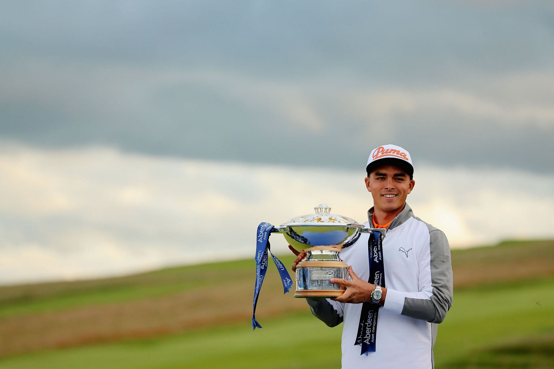 Rickie Fowler won the 2015 Aberdeen Asset Management Scottish Open (Image via Getty).