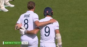 “Neither of us could’ve achieved what we have without the other” – James Anderson on Stuart Broad’s retirement in fifth Ashes Test