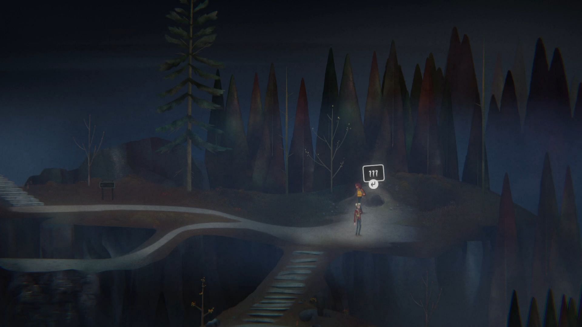 Adler letters in Oxenfree 2 (Image via Night School Studios)