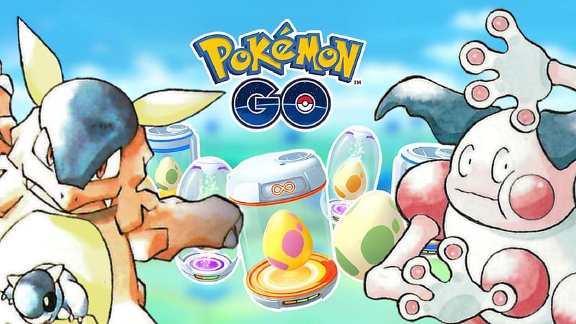 Pokémon Go - Pokémon regionais de Kanto - Kangaskhan, Mr. Mime, Tauros e  Farfetch'd shiny