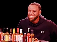 Watch: Four-time champ Steph Curry conquers the spice world and destroys the wings of death