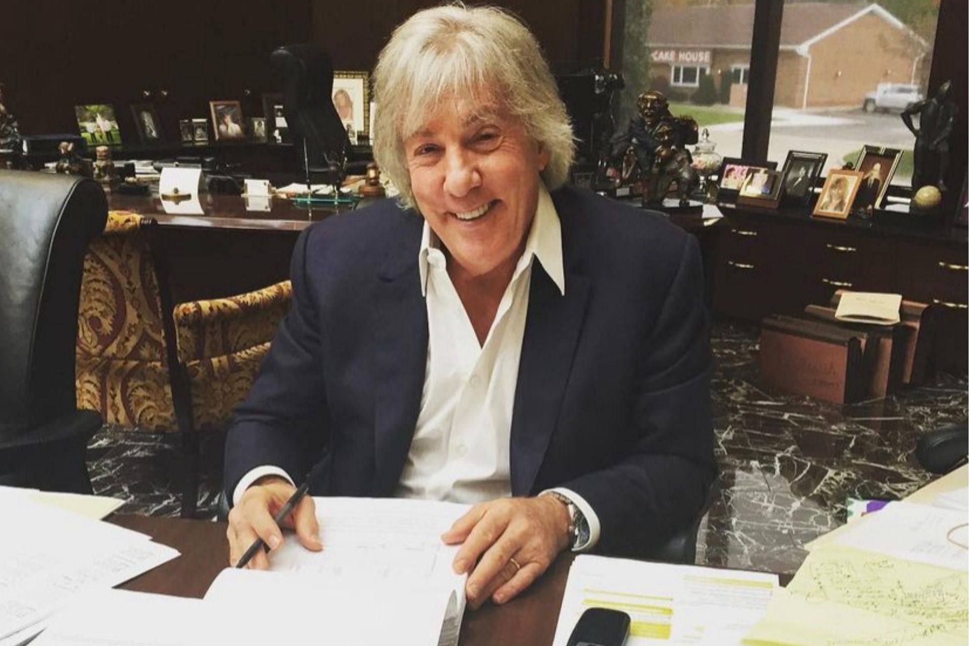 Geoffrey Fieger health update. (Photo via Instagram/fiegerlaw)