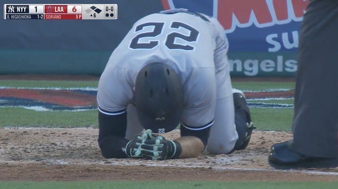 Harrison Bader injury: Yankees lose OF amid sweep by Angels