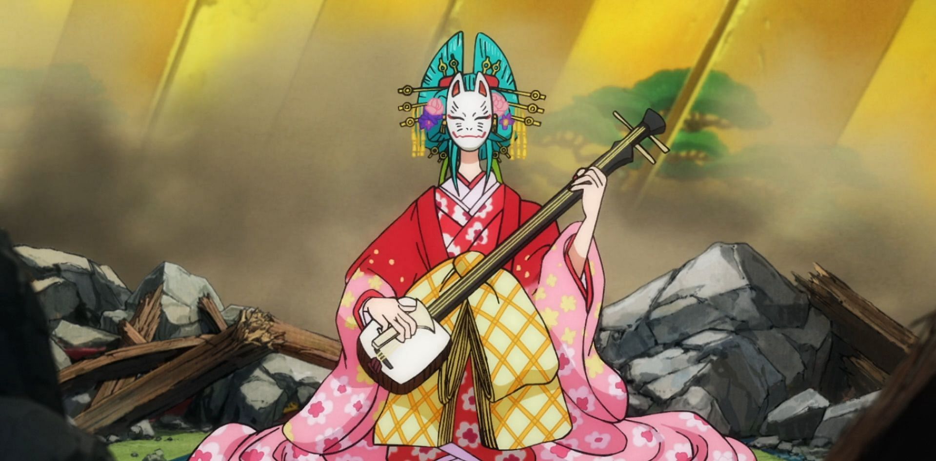 Hiyori as seen in One Piece episode 1068 (Image via Toei Animation)